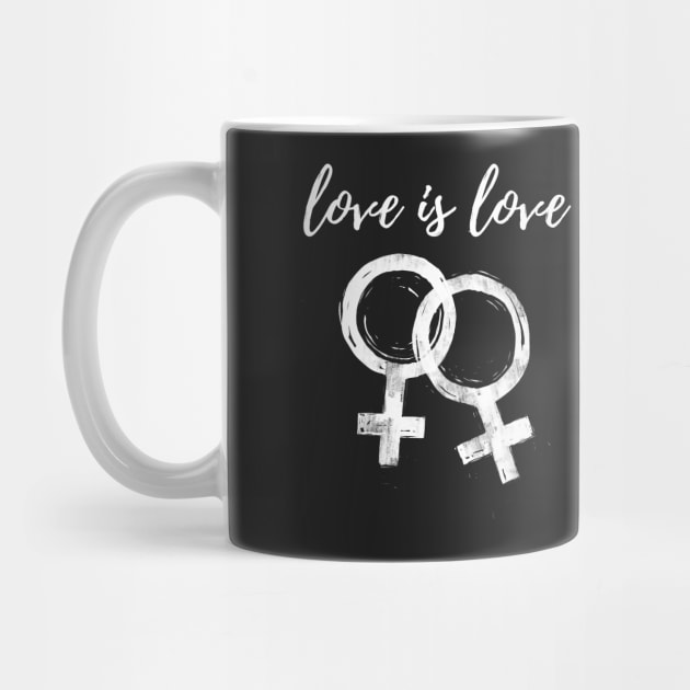 Love is Love Queer Femme by IllustratedActivist